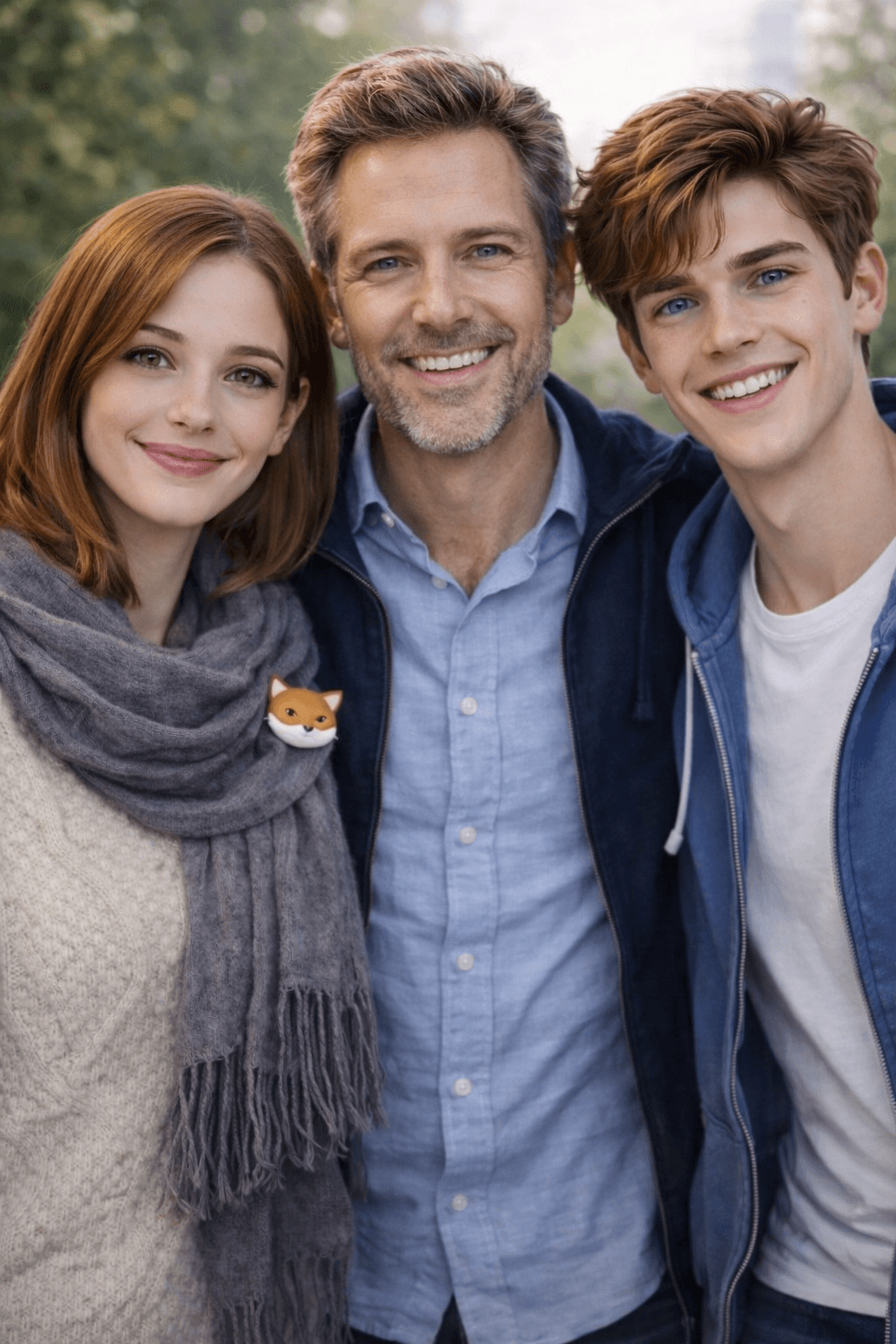 Joe, Maggie, and Uncle Graham — the Harris agents